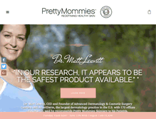 Tablet Screenshot of prettymommies.com